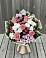 Букет цветов из: Альстромерии, Гвоздики, Розы и Хризантемы в Ближне-Песочном