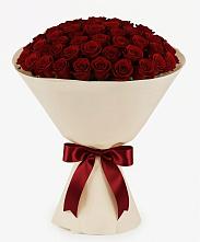 Букет 101 Бордовая роза Блэк Бакарра в Ближне-Песочном
