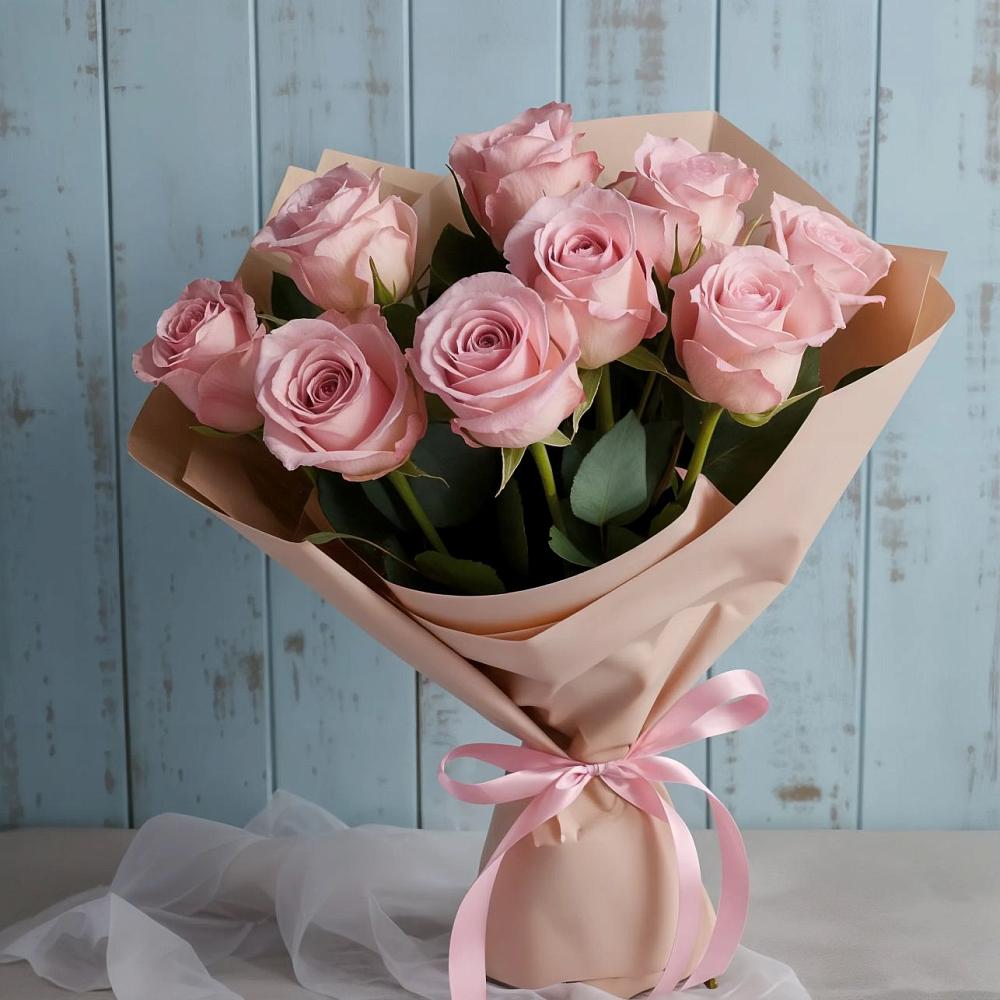 Букет цветов из: Розы в Ближне-Песочном