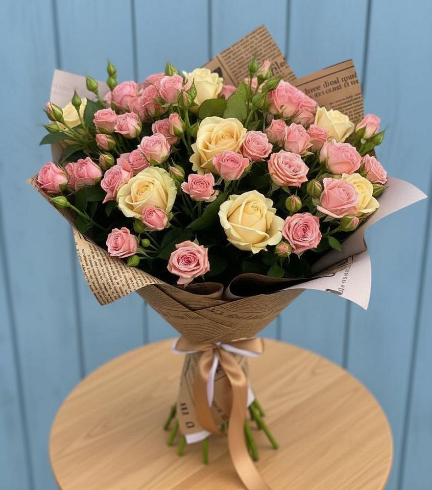 Букет цветов из: Розы в Ближне-Песочном