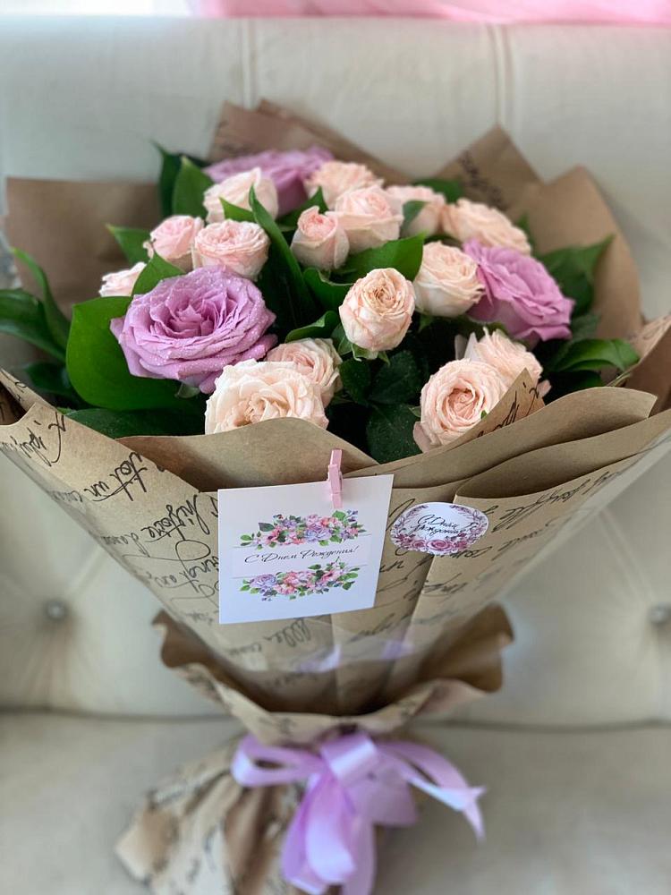 Букет цветов из: Розы в Ближне-Песочном