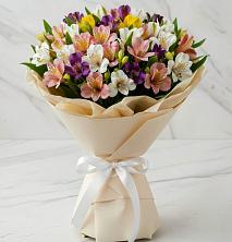 Букет цветов из:  Альстромерии в Ближне-Песочном