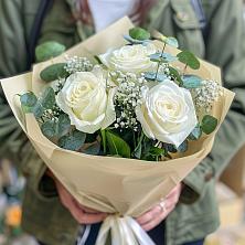Букет Нежные грёзы в Ближне-Песочном Букет цветов из: Розы в Ближне-Песочном