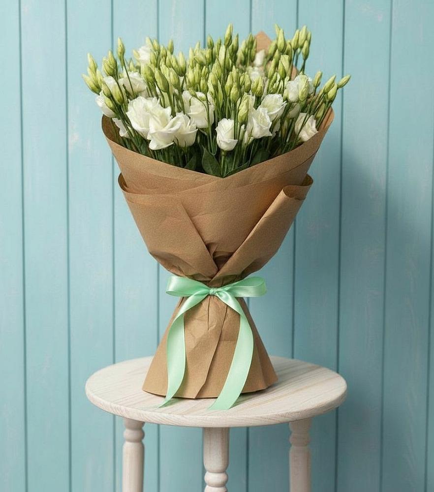 Букет цветов из: Лизиантусы в Ближне-Песочном