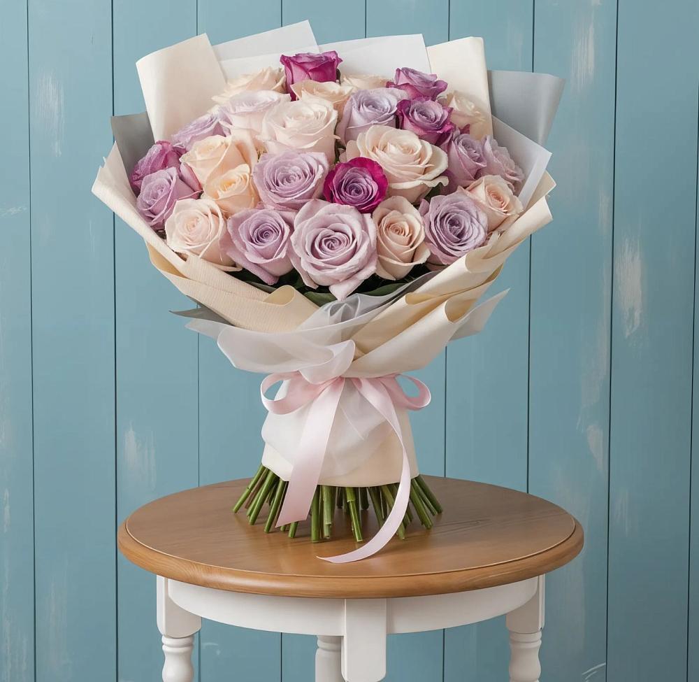 Букет цветов из: Розы в Ближне-Песочном