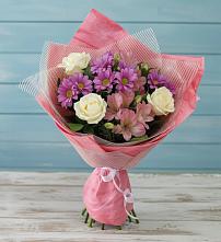 Букет цветов из:  Герберы в Ближне-Песочном