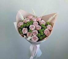 Букет цветов из:  Розы и Хризантемы в Ближне-Песочном