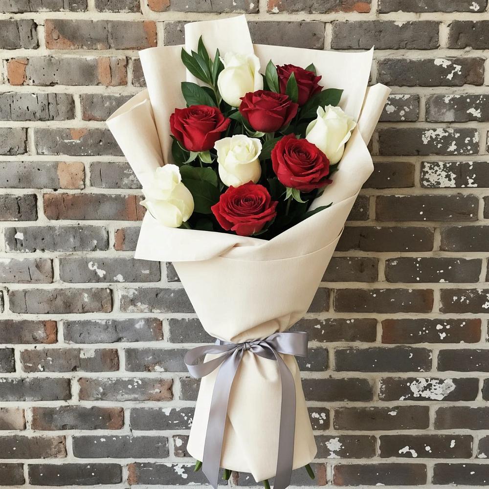 Букет цветов из: Розы в Ближне-Песочном