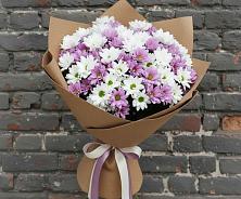 Букет цветов из:  Хризантемы #REPLACE_PRED# Ближне-Песочном