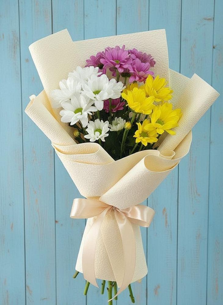 Букет цветов из: Хризантемы в Ближне-Песочном