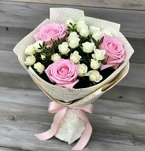 Букет цветов из:  Розы в Ближне-Песочном