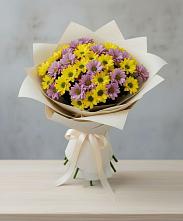Букет цветов из:  Хризантемы в Ближне-Песочном