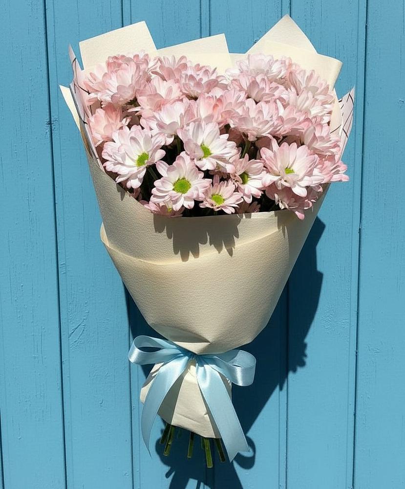 Букет цветов из: Хризантемы в Ближне-Песочном