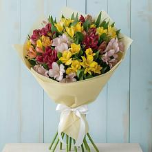 Букет цветов из:  Альстромерии в Ближне-Песочном
