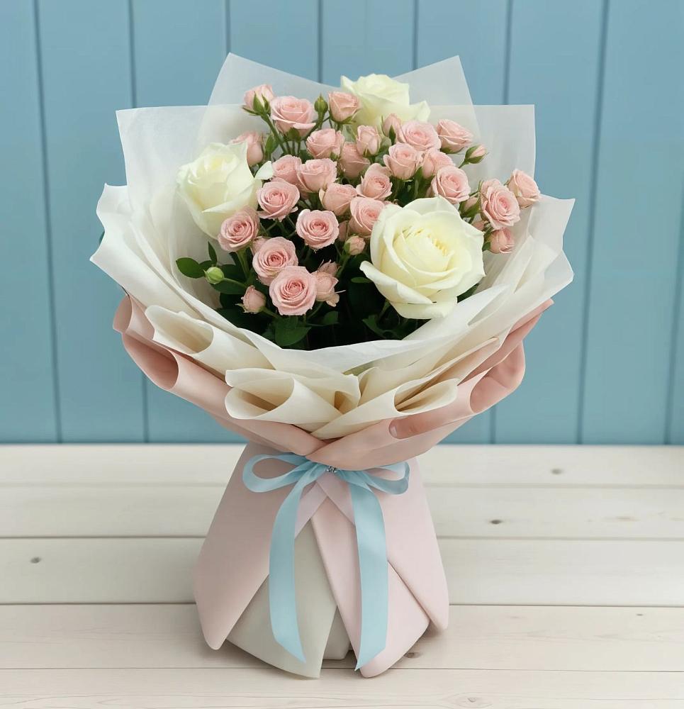 Букет цветов из: Розы в Ближне-Песочном