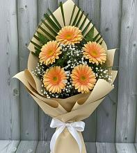 Букет цветов из:  Герберы #REPLACE_PRED# Ближне-Песочном