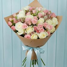 Букет цветов из:  Розы в Ближне-Песочном